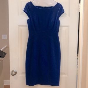 WHBM blue dress